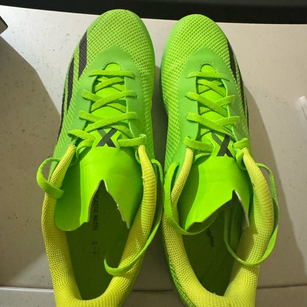 ADIDAS X SPEEDPORTAL.4 FXG - SOLAR GREEN/CORE BLACK/SOLAR YELLOW! - Picture 5 of 6